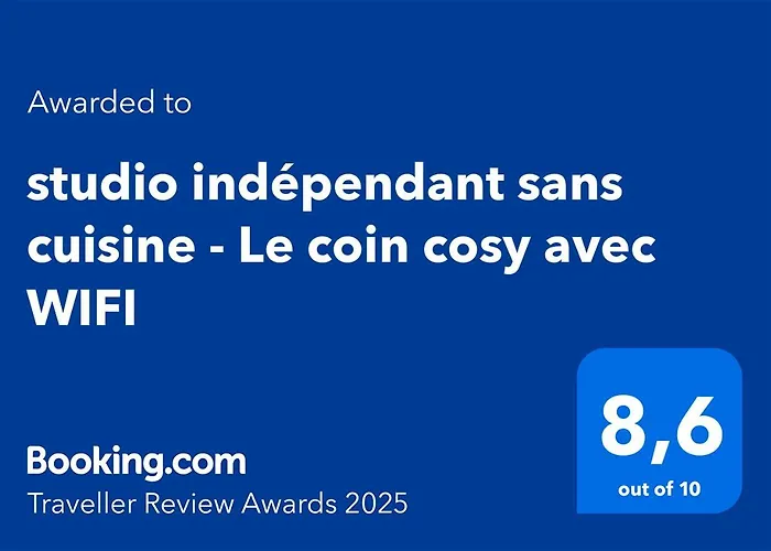 Studio Independant Sans Cuisine - Le Coin Cosy Avec Wifi